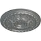 Ekena Millwork Stockport Ceiling Medallion (Fits Canopies up to 6 1/4"), Hand-Painted Platinum, 28"OD x 2 3/4"P CM28STPLS - alternate 2